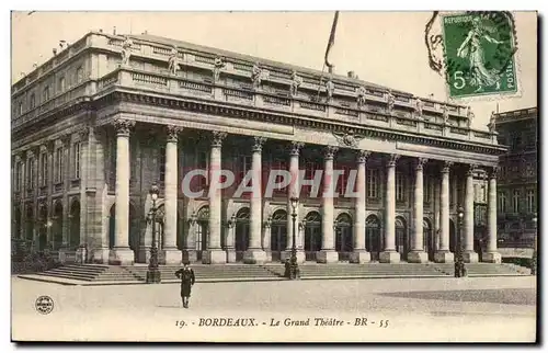 Bordeaux - Le Grand Theatre Cartes postales