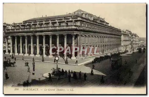 Bordeaux - Le Grand Theatre Cartes postales