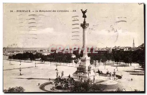 Bordeaux - Le Monument des Girondins Cartes postales