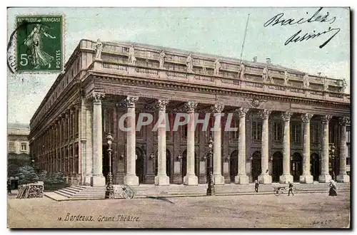 Bordeaux - Grand Theatre Cartes postales