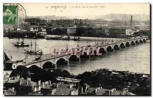 Bordeaux - Le Port - Vue d&#39ensemble Cartes postales