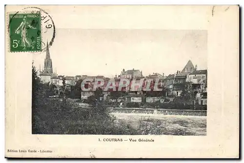 Coutras - Vue Generale - Cartes postales