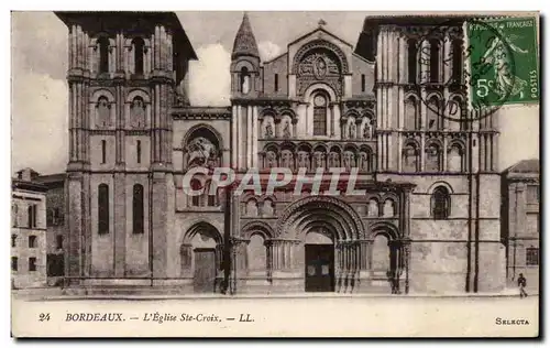 Bordeaux - L'Eglise Ste Croix Cartes postales