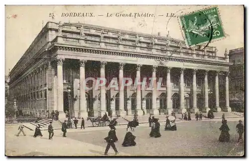 Bordeaux - Le Grand Theatre Cartes postales