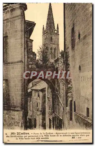 Saint Emilion - Porte de la Cadene Cartes postales