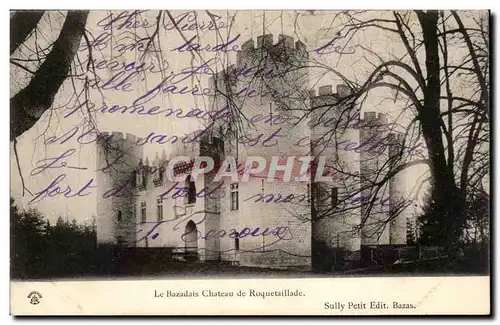 Cartes postales Le Bazadais Chateau de Roquetaillade