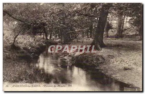 Andernos les Bains Ansichtskarte AK Ruisseau du moulin