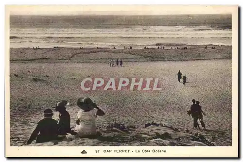 Cap Ferret Cartes postales la cote oceane