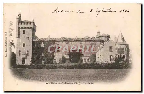 Ansichtskarte AK Chateau de Saint Blancard Facade Sud