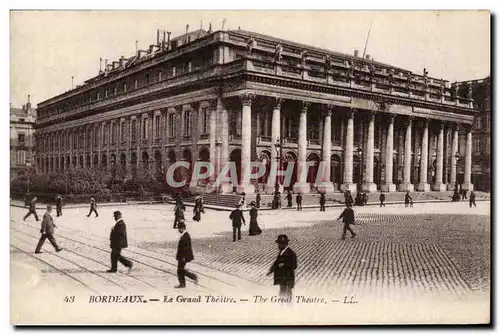 Bordeaux Cartes postales Le grand theatre