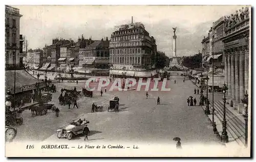 Bordeaux Cartes postales Place de la Comedie