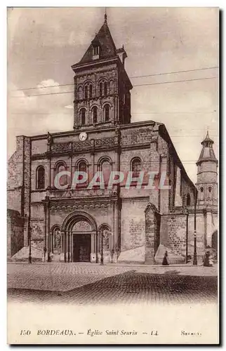 Bordeaux Cartes postales Eglise Saint SErnin