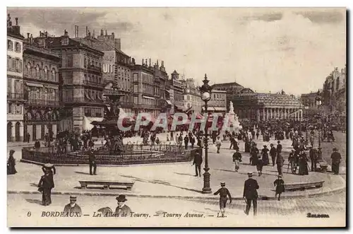 Bordeaux Cartes postales Les allees de Tourny