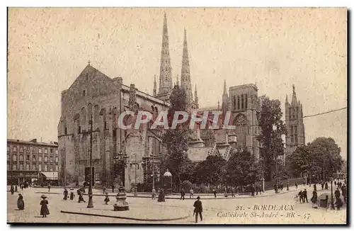 Bordeaux Cartes postales Cathedrale Saint Andre