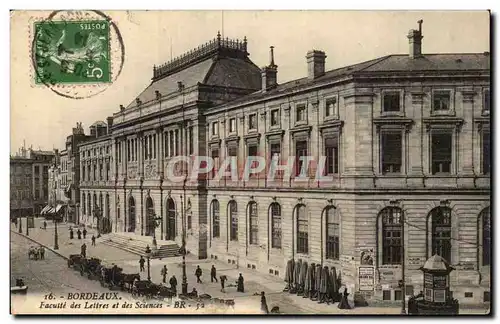 Bordeaux Cartes postales Faculte des Lettres et des Sciences