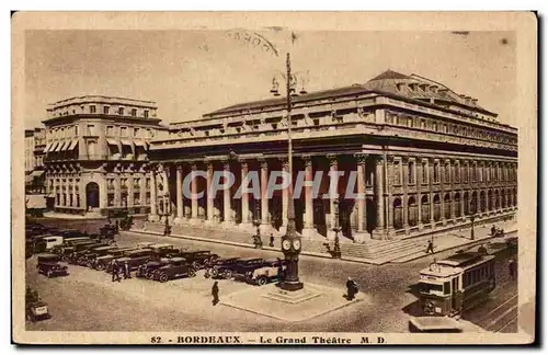 Bordeaux Cartes postales Le grand theatre