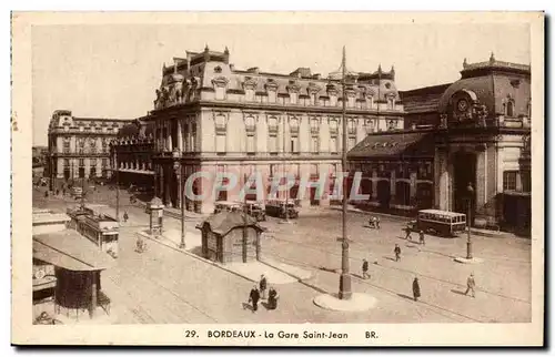 Bordeaux Ansichtskarte AK La gare St Jean