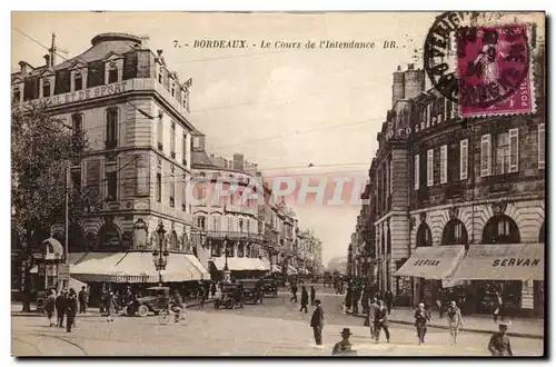 Bordeaux Cartes postales Le cours de l'intendance
