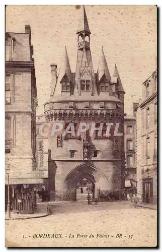 Bordeaux Cartes postales La porte du palais