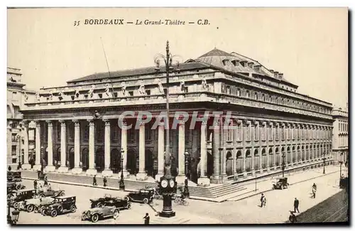 Bordeaux Cartes postales Le grand theatre