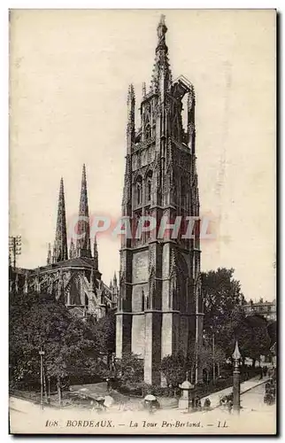 Bordeaux Cartes postales La tour Pey Berland