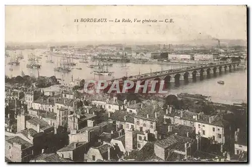 Bordeaux Cartes postales La rade Vue generale