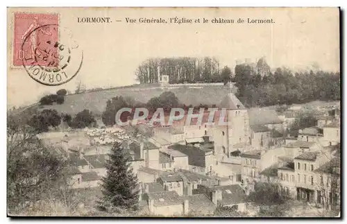 Lormont Ansichtskarte AK Vue generale l&#39eglise et le chateau de lormont