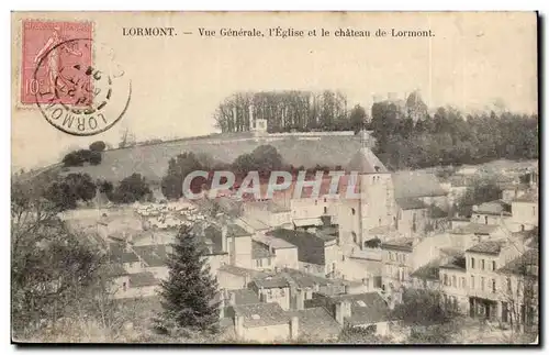 Lormont Cartes postales Vue generale l&#39eglise et le chateau de lormont