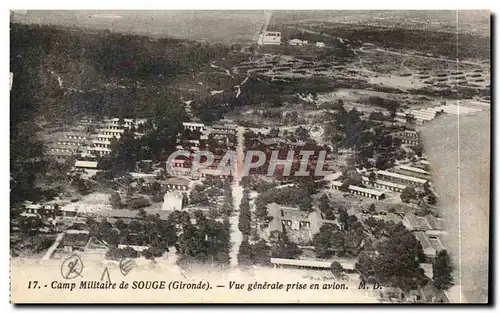 Camp de Souges Ansichtskarte AK Vue generale prise en avion