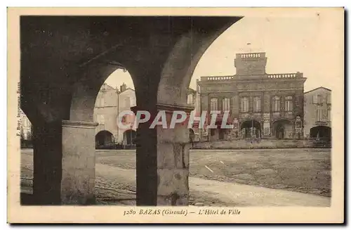 Cartes postales Bazas L'hotel de ville