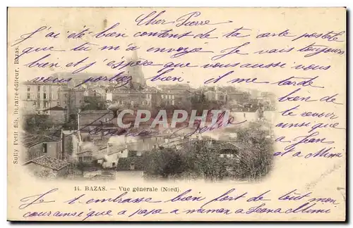 Cartes postales Bazas Vue generale