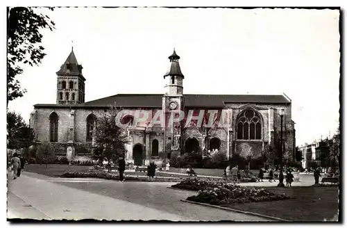 Cartes postales moderne Bordeaux La basilique Saint Seurin et les jardins