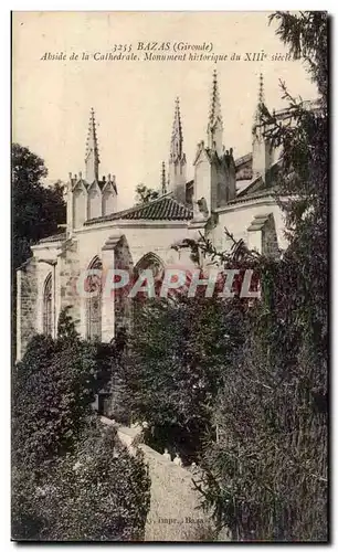 Cartes postales Bazas Abside de la cathedrale