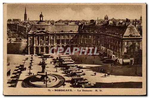 Cartes postales moderne Bordeaux La douane