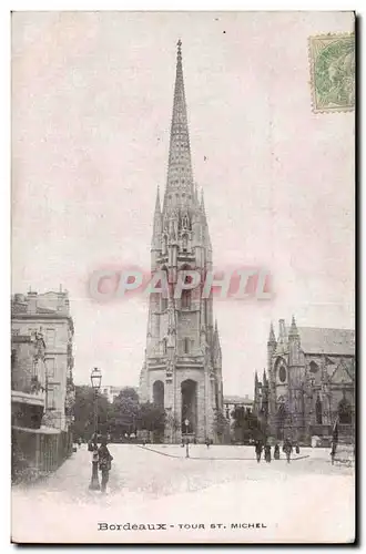 Cartes postales Bordeaux Tour St Michel