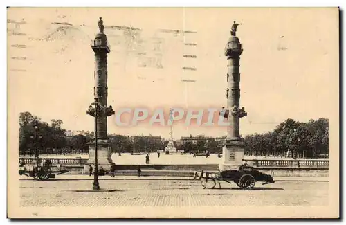 Ansichtskarte AK Bordeaux Esplanade des Quinconces