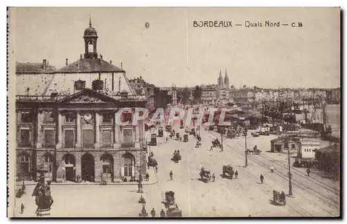 Bordeaux Cartes postales Quais Nord