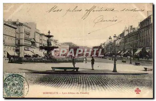 Bordeaux Cartes postales Les allees de Tourny