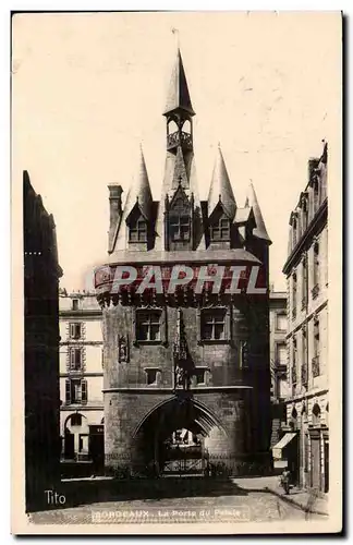 Bordeaux Cartes postales La porte du palais