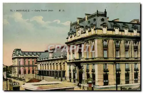 Bordeaux Ansichtskarte AK Gare Saint Jean