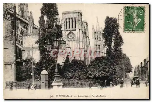 Bordeaux Cartes postales Cathedrale Saint Andre