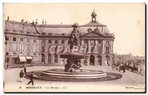 Bordeaux Cartes postales La Bourse