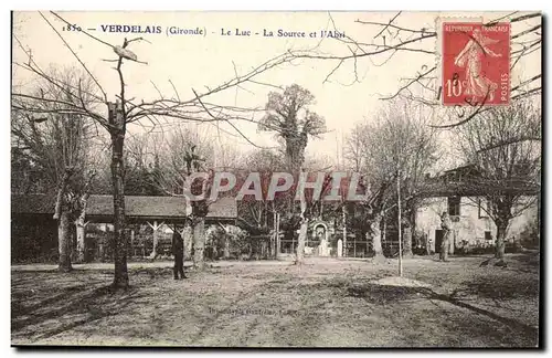 Verdelais Cartes postales Le luc La source et l'abri