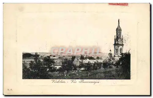 Verdelais Cartes postales Vue panoramique