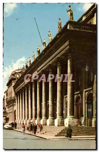 Bordeaux Cartes postales La colonnade du grand theatre chef d&#39oeuvre de Victor Louis