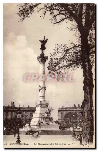 Bordeaux Cartes postales Les colonnes rostrales