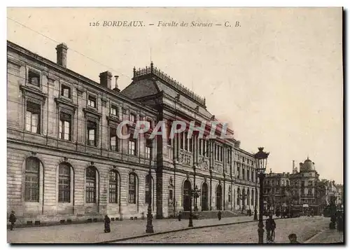 Bordeaux Ansichtskarte AK Faculte des Sciences