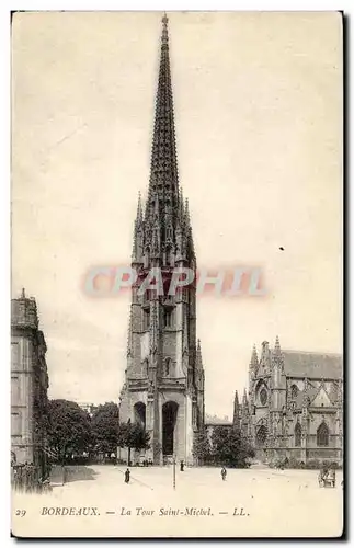 Bordeaux Cartes postales La tour Saint Michel