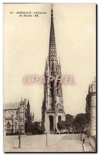 Bordeaux Cartes postales Le clocher St Michel