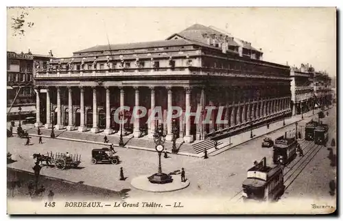 Bordeaux Cartes postales Le grand theatre